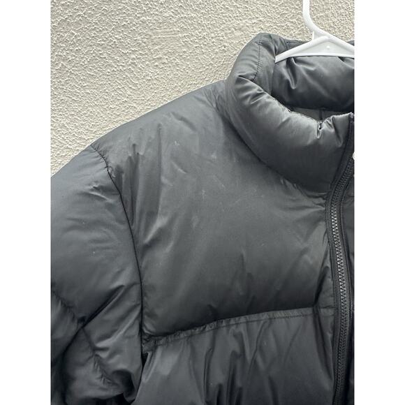 The North Face Mens Jacket Size Large Black Nuptse 700 Goose Down Puffer Zip Up - Picture 3 of 15
